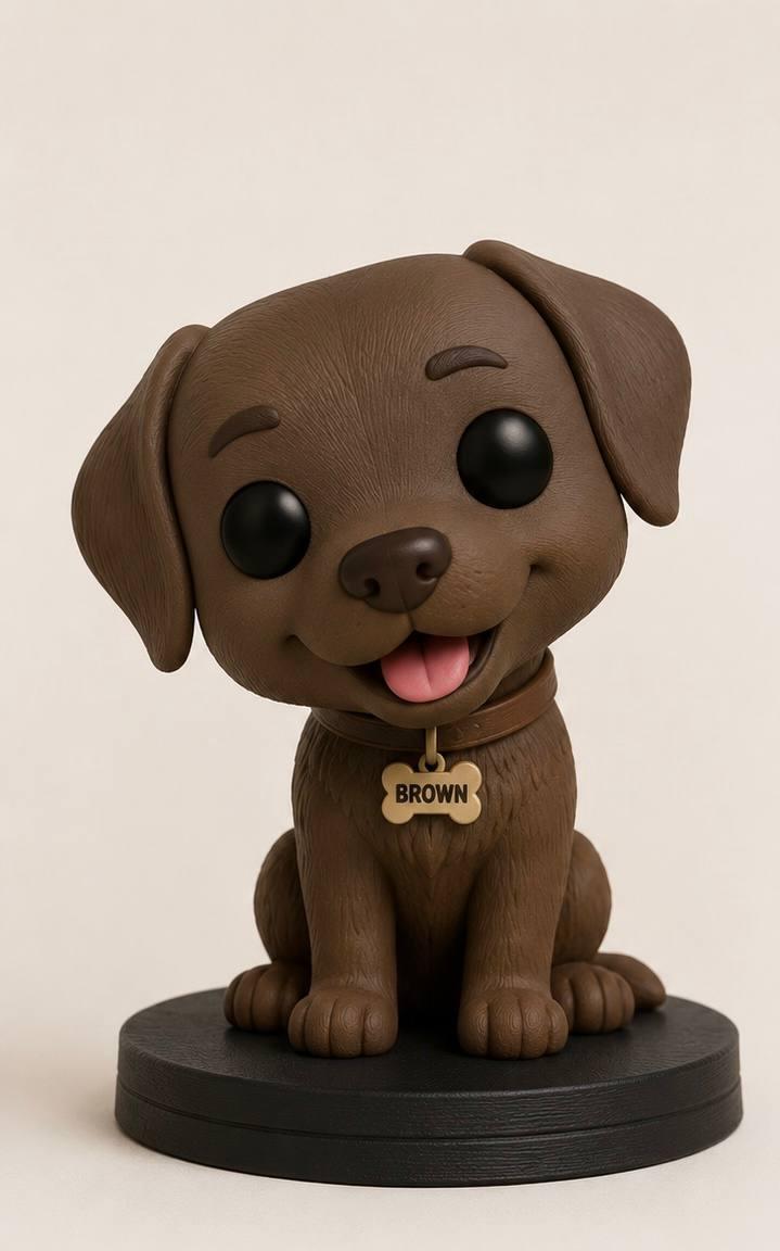 Cabezón mascota perro